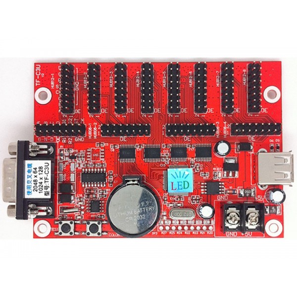 TF-C3U LED Red display control card