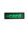 LED name card Green