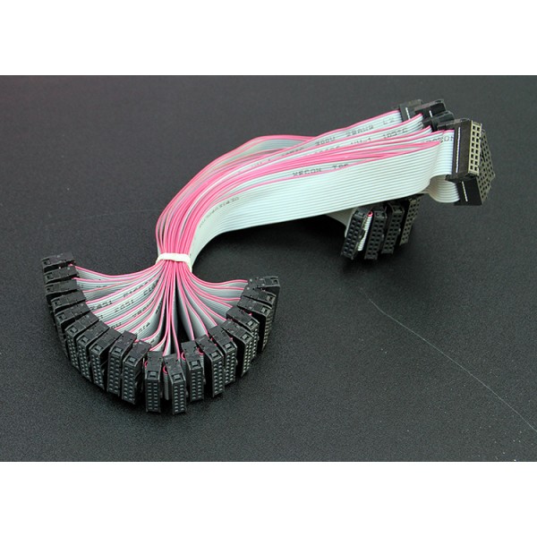 16P ribbon cable and Power cable