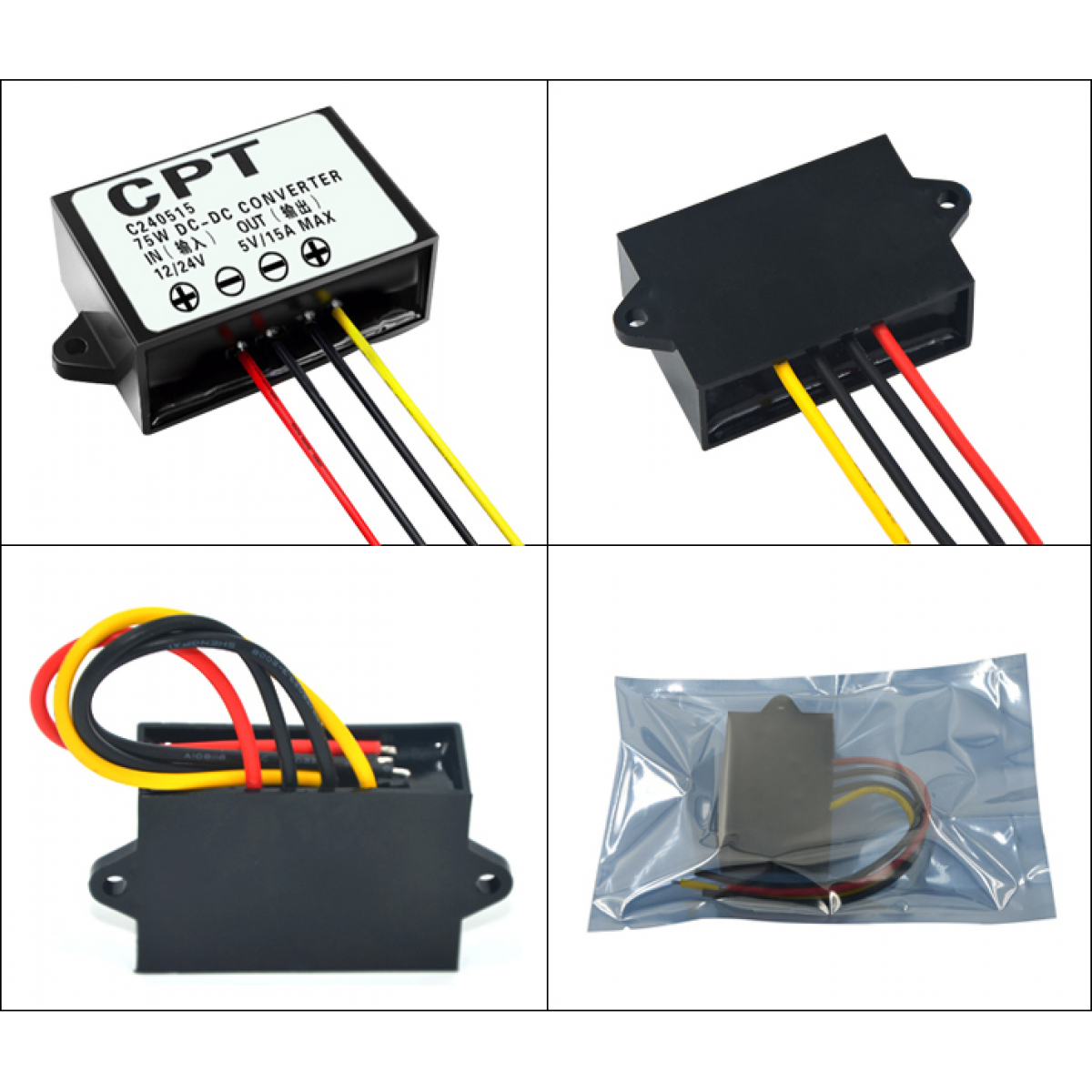 50W 5V Car power Converter CPT